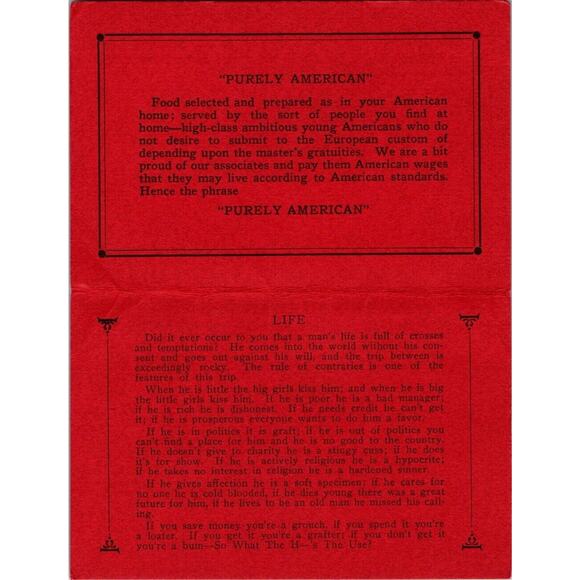 Friddle's Restaurant Harrisonburg Va Where Travelers Meet & Eat Advertising Card - Picture 3 of 3